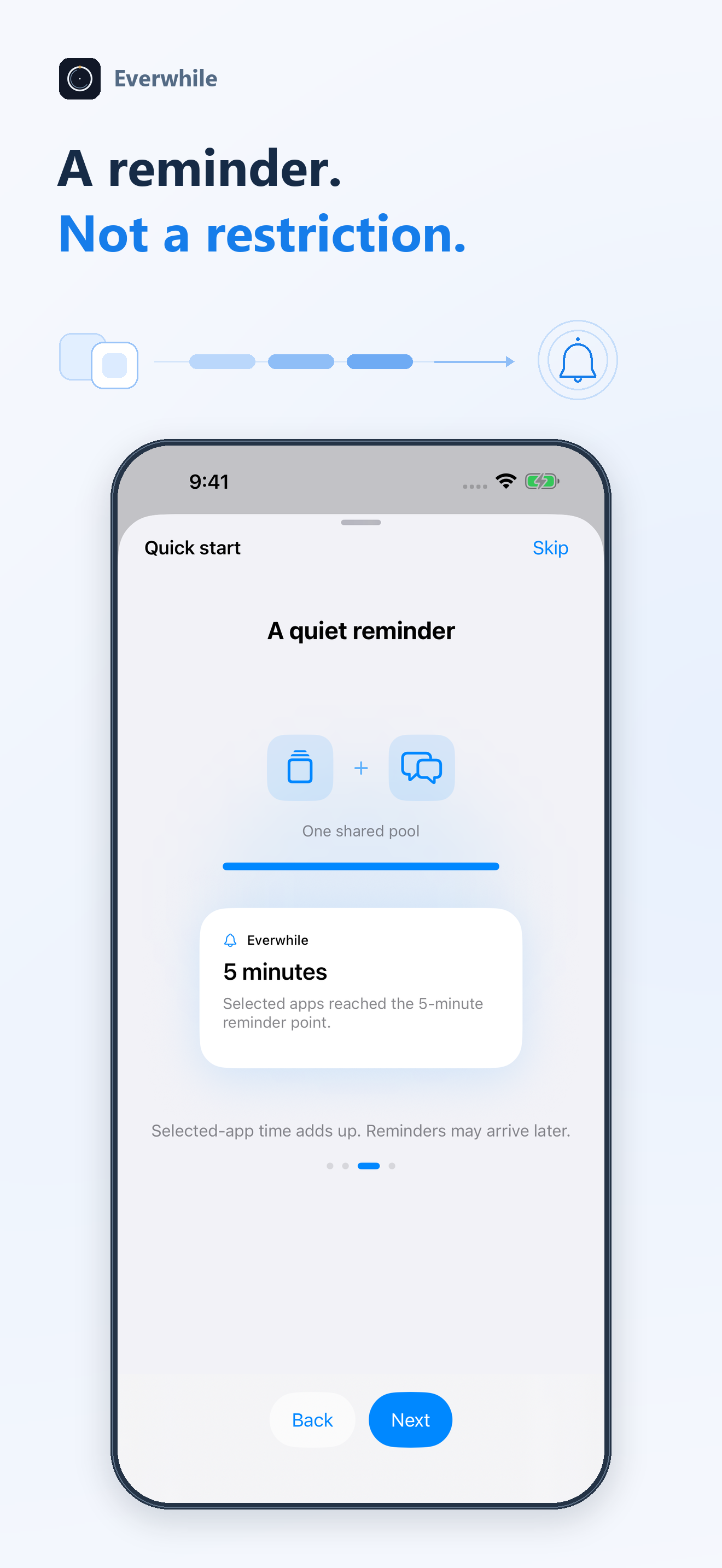 Everwhile: A reminder, not a restriction